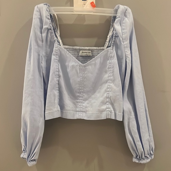 Babaton Puffed shoulder Long Sleeve - Picture 1 of 2